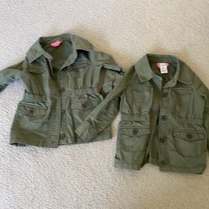 Carter’s girls Olive utility jacket